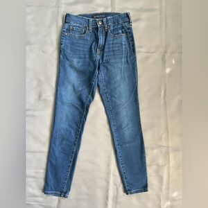 Aeropostale Blue High Rise Jegging Jeans Size 0